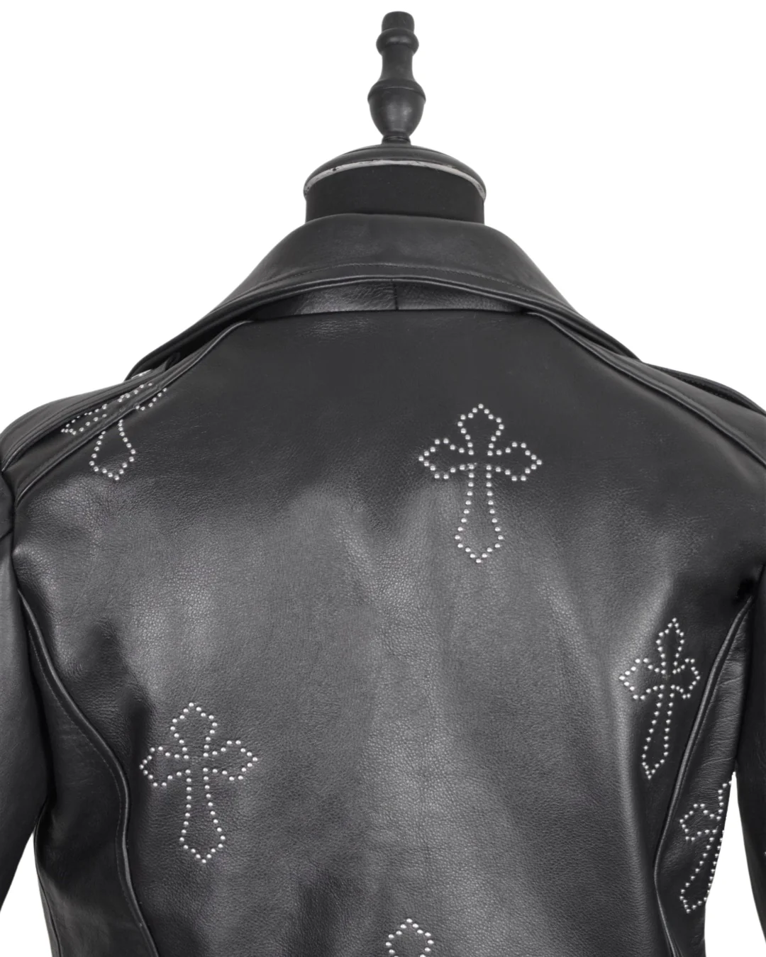 Biker no.1 black cross - Image 7