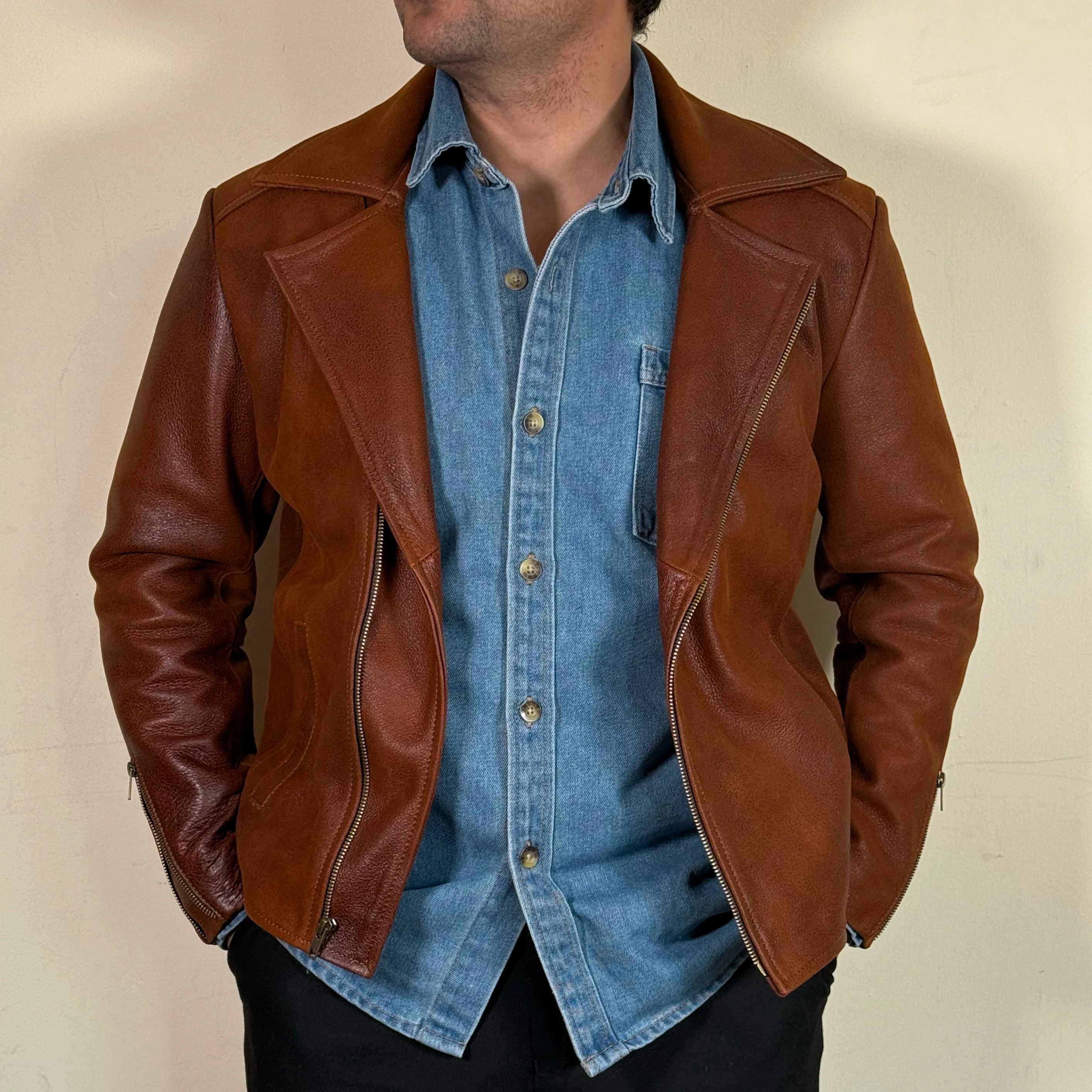 Biker no. 0 cognac - Image 10