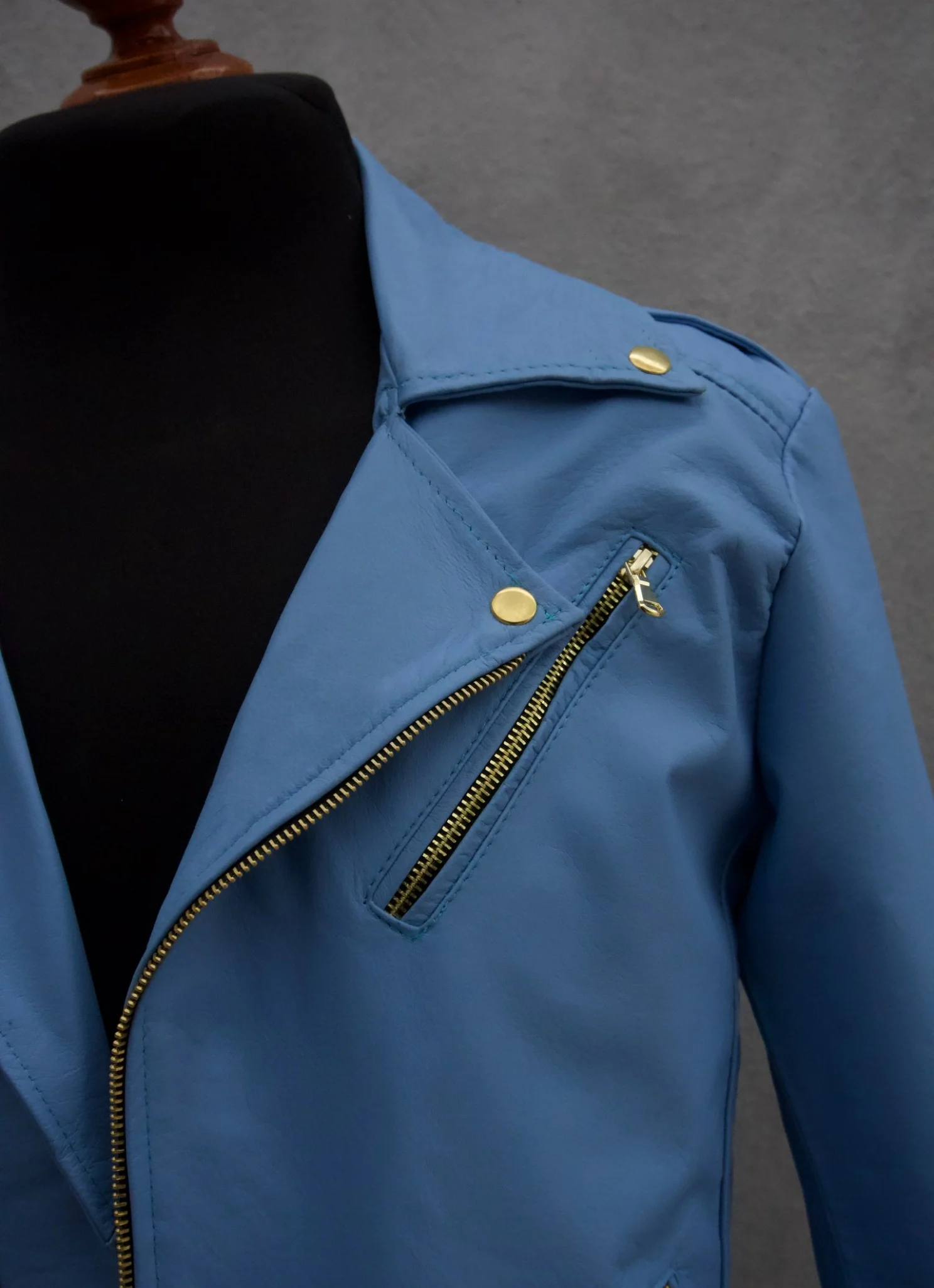 Biker no.1 baby blue - Image 5