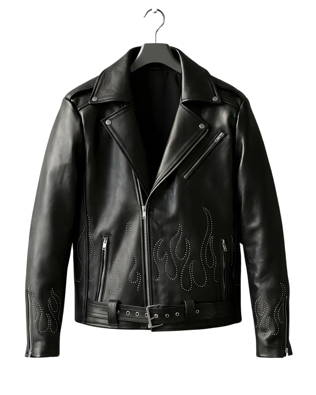 Biker no.1 black flame
