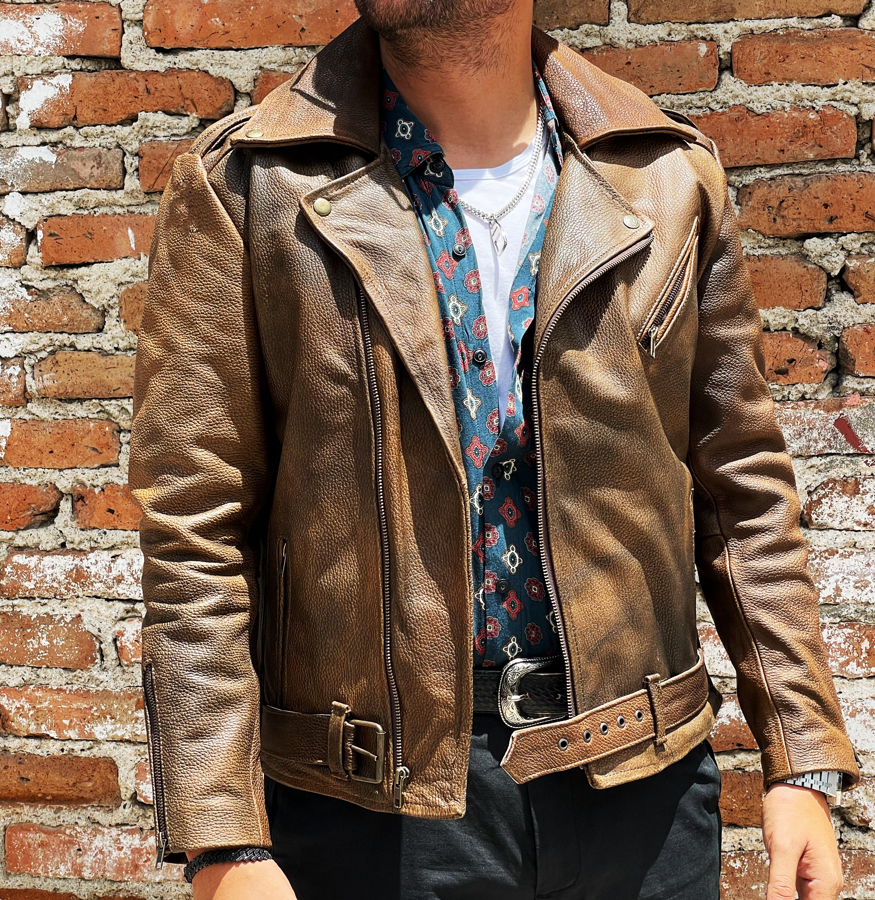 Biker no.1 floter brown