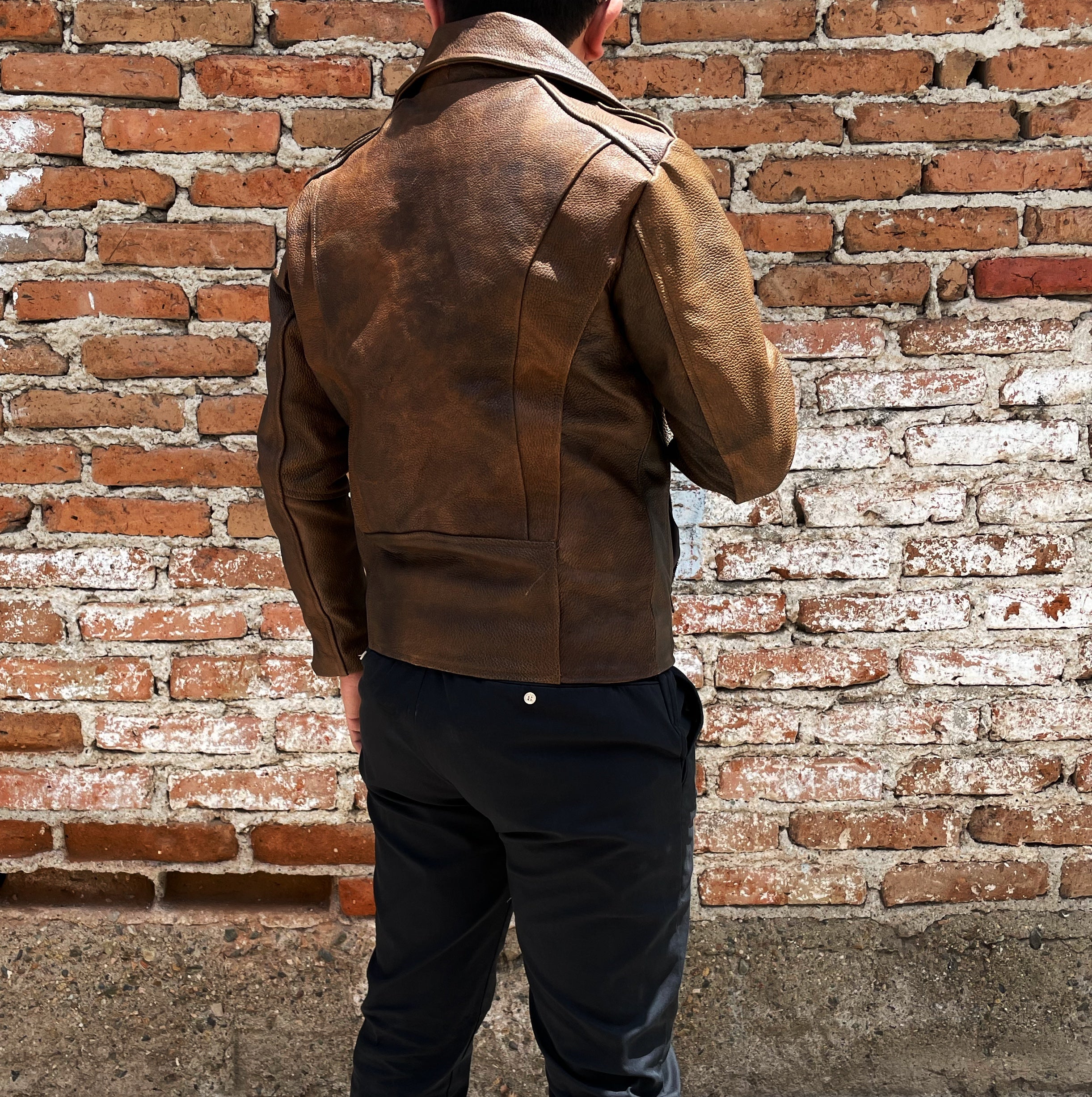 Biker no.1 floter brown - Image 2