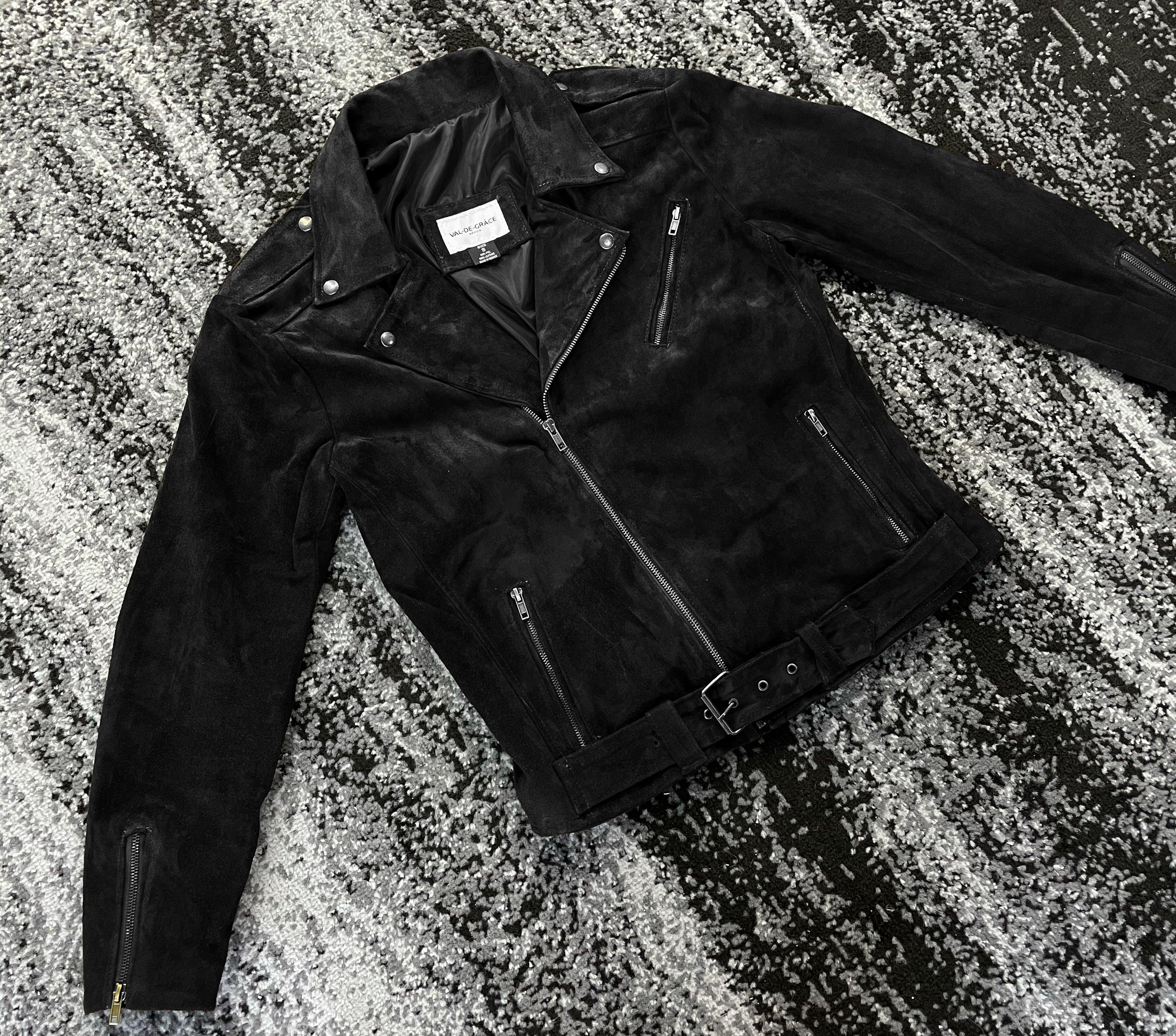 Biker no. 1 gamuza negro - Image 2