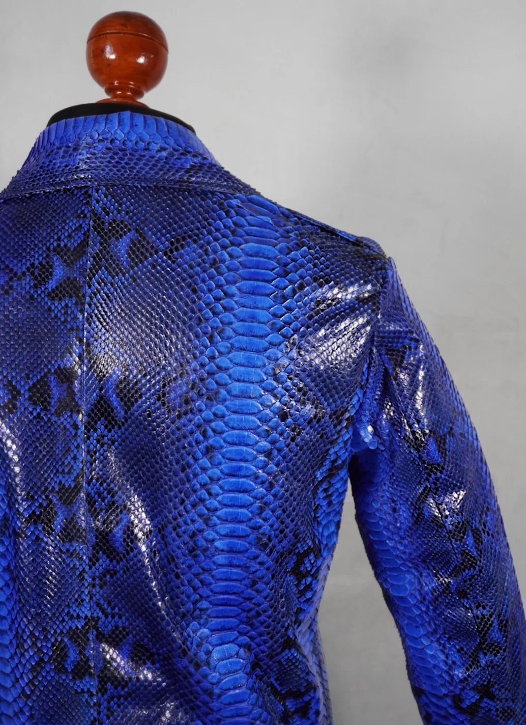 Biker no.1 snake blue - Image 7