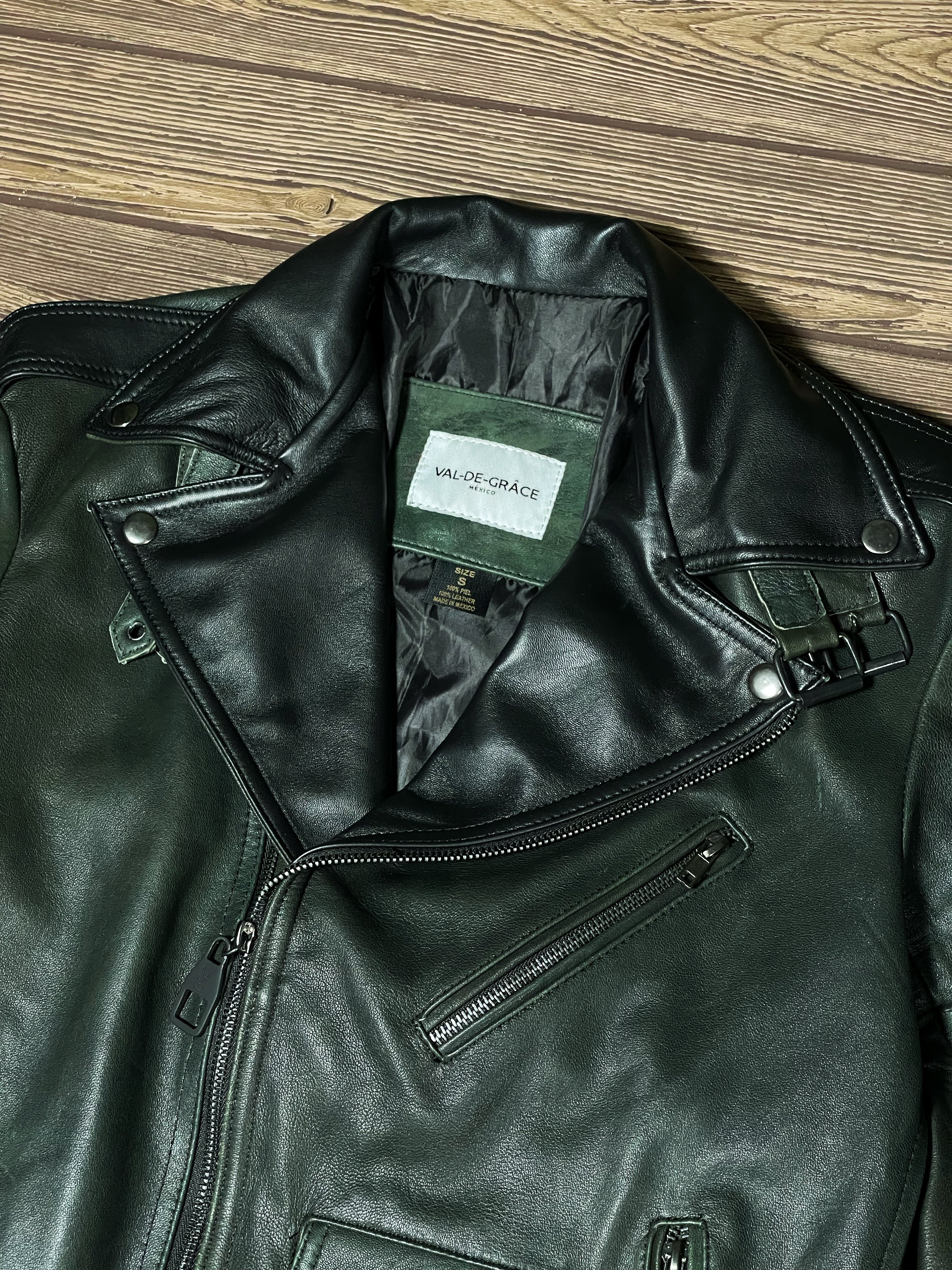 Biker no.3 green & black - Image 5