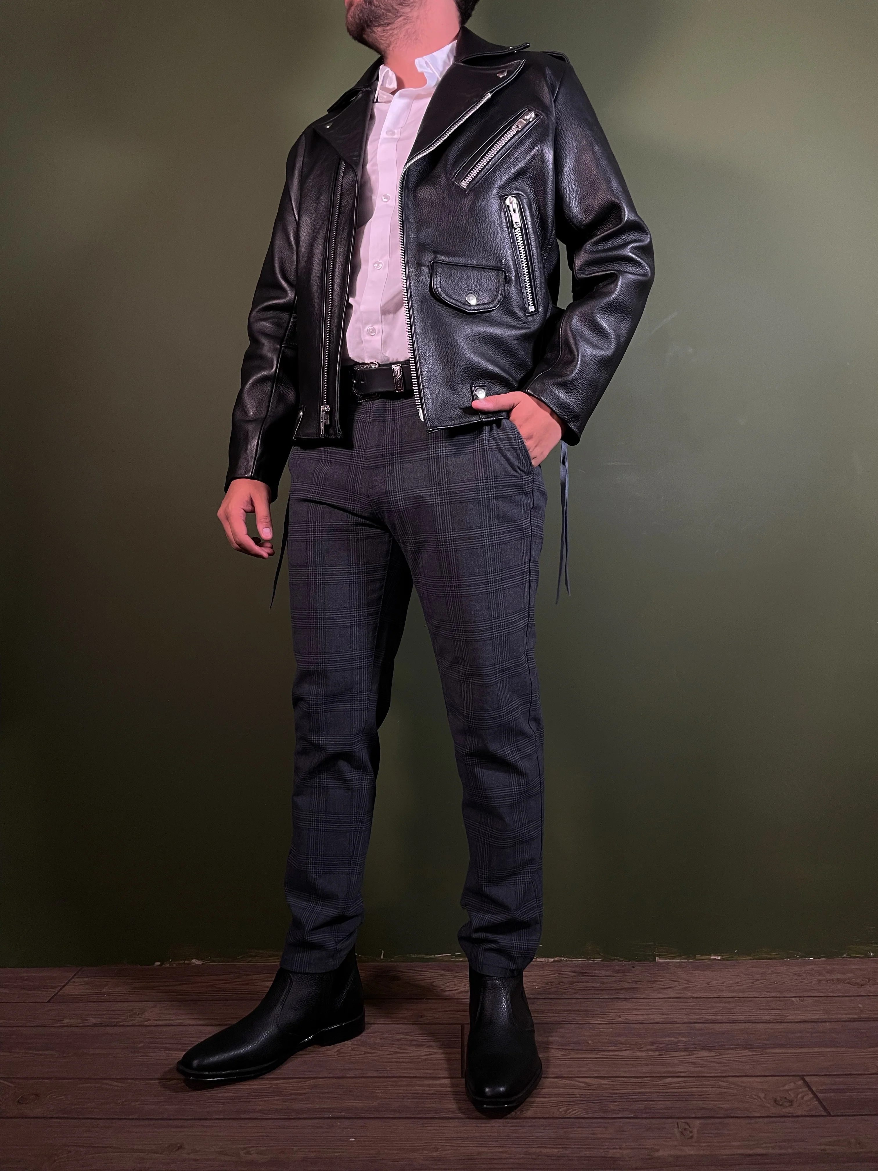Biker no.6 darkest black - Image 6
