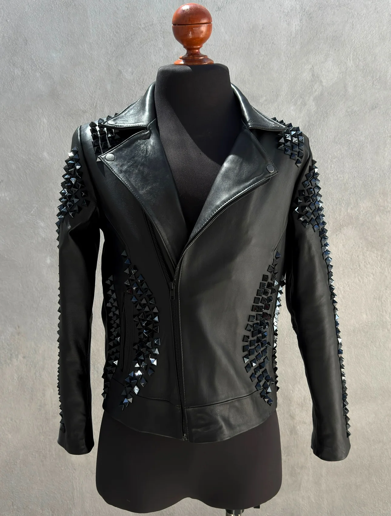 Biker obsidian black