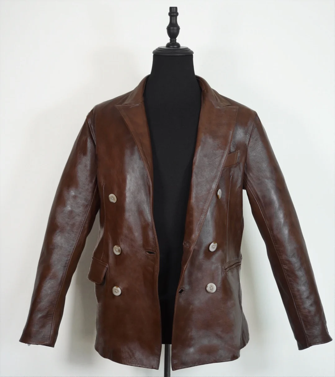 Blazer cruzado caramelo - Image 2