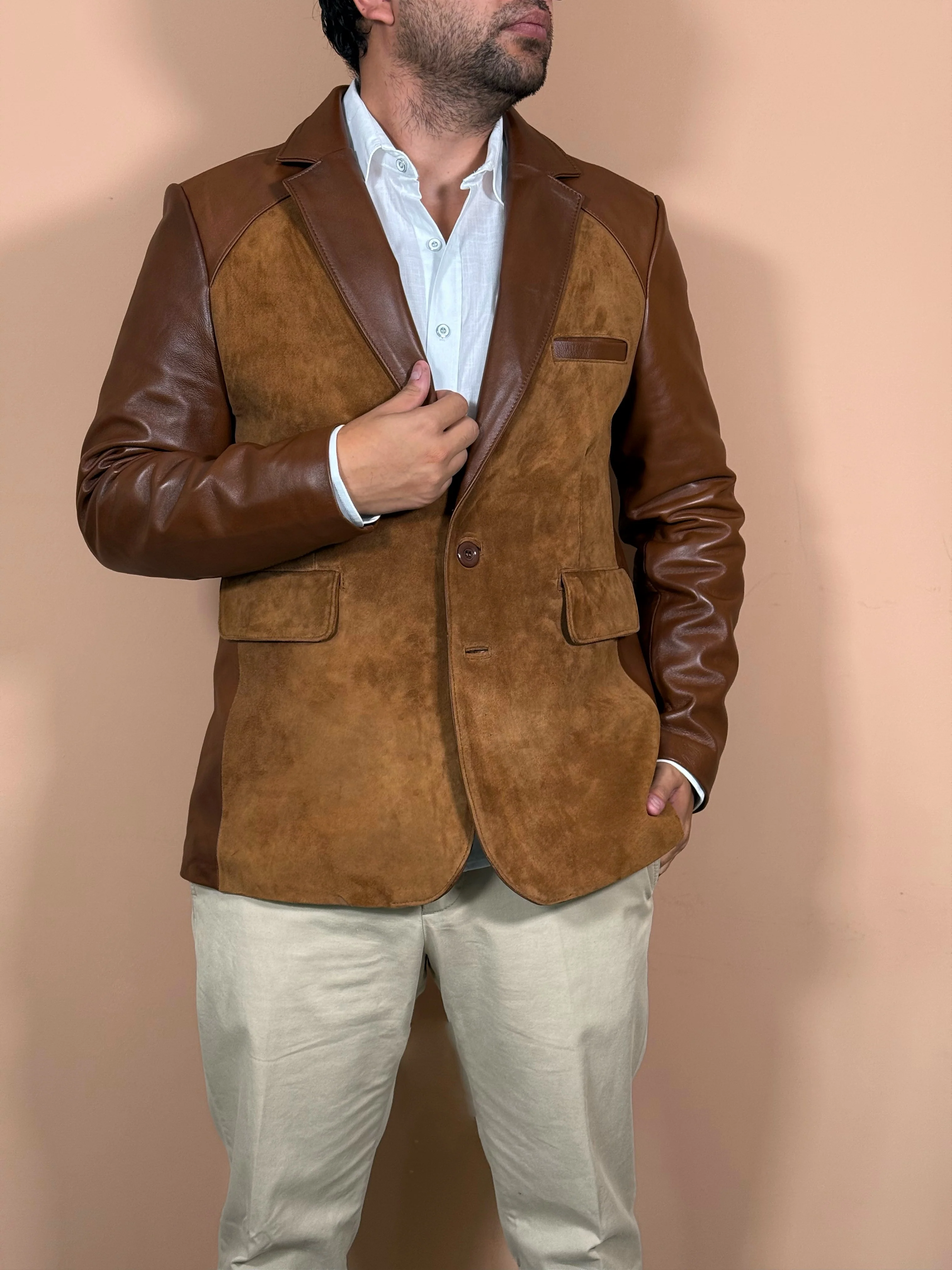 Blazer nobuck caramelo - Image 10