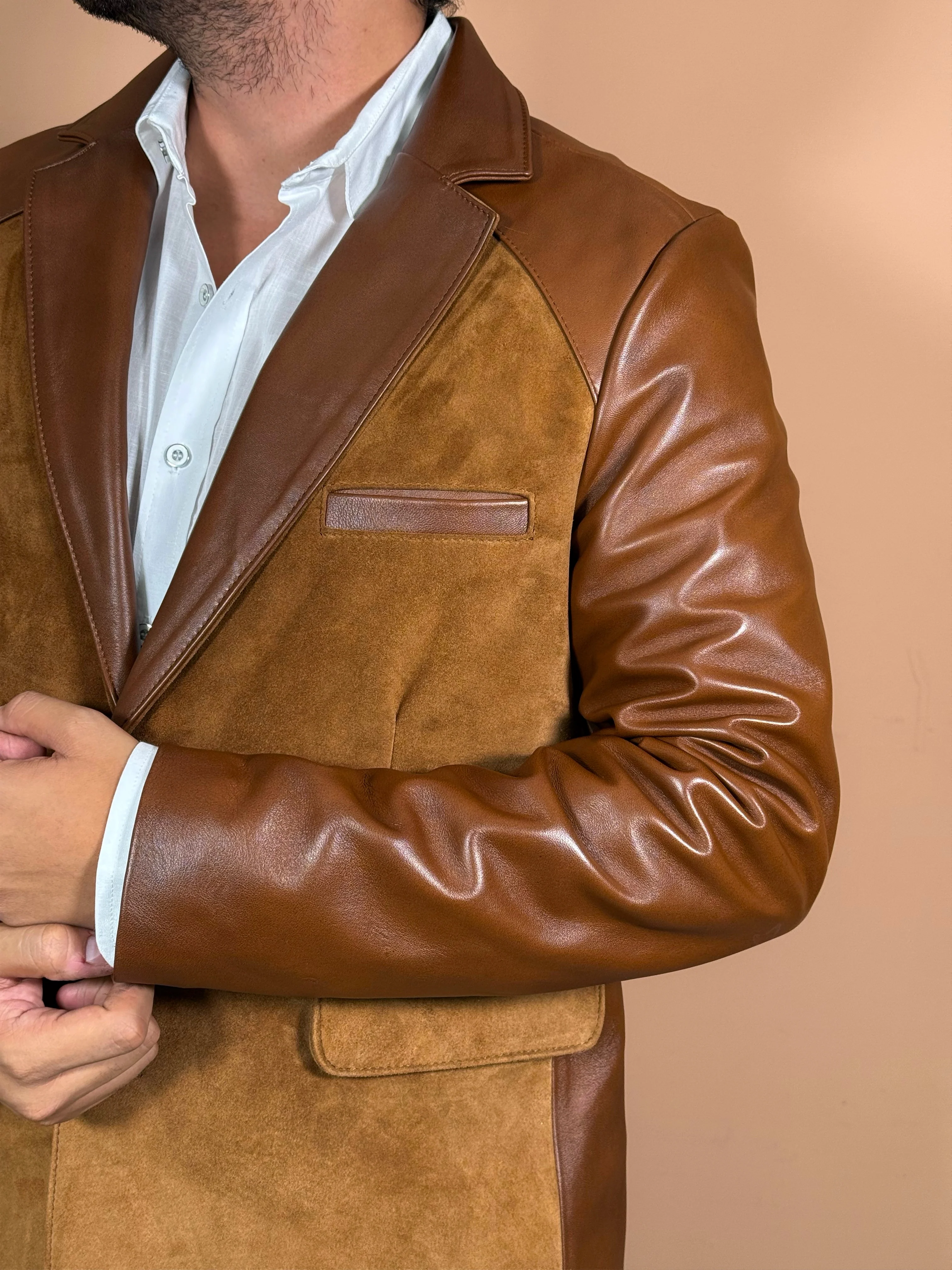 Blazer nobuck caramelo - Image 11