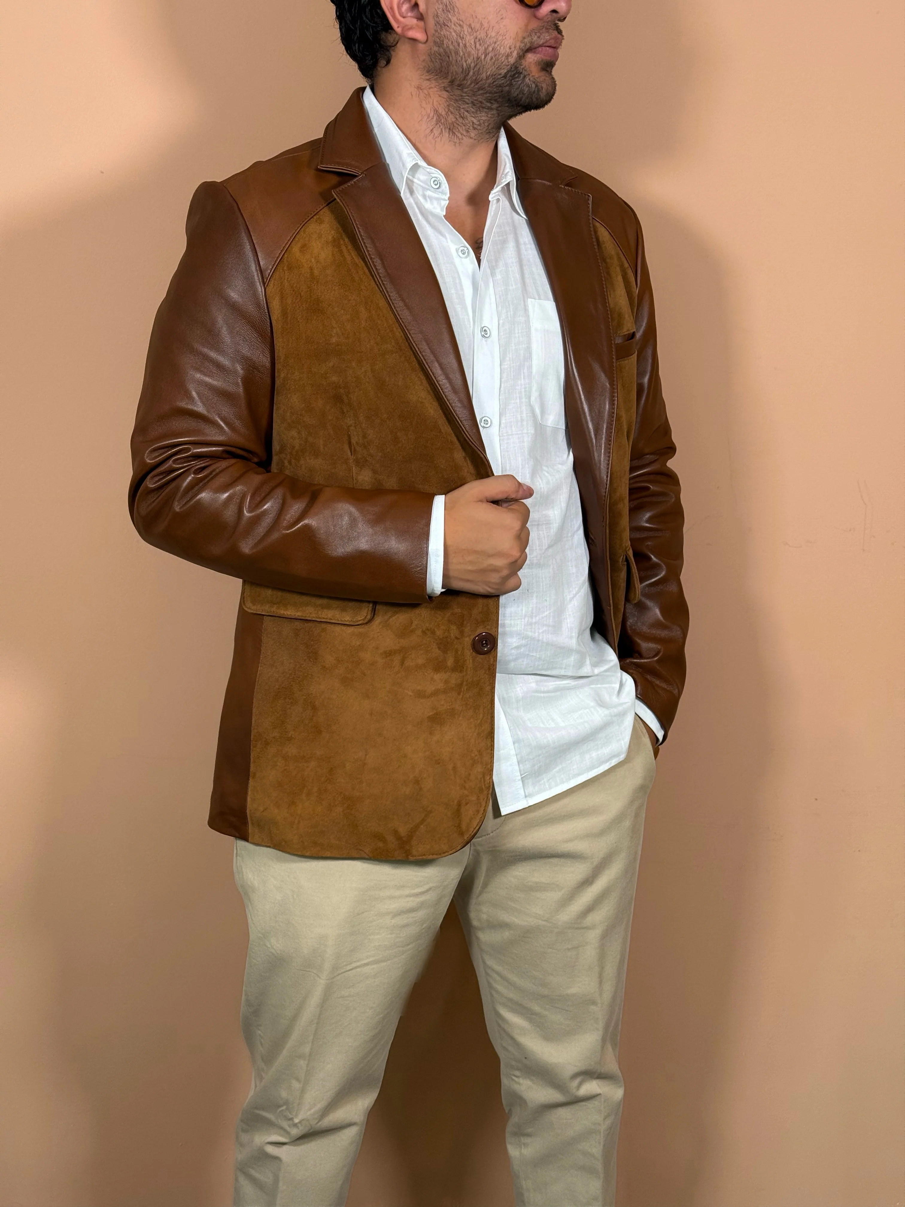 Blazer nobuck caramelo - Image 13