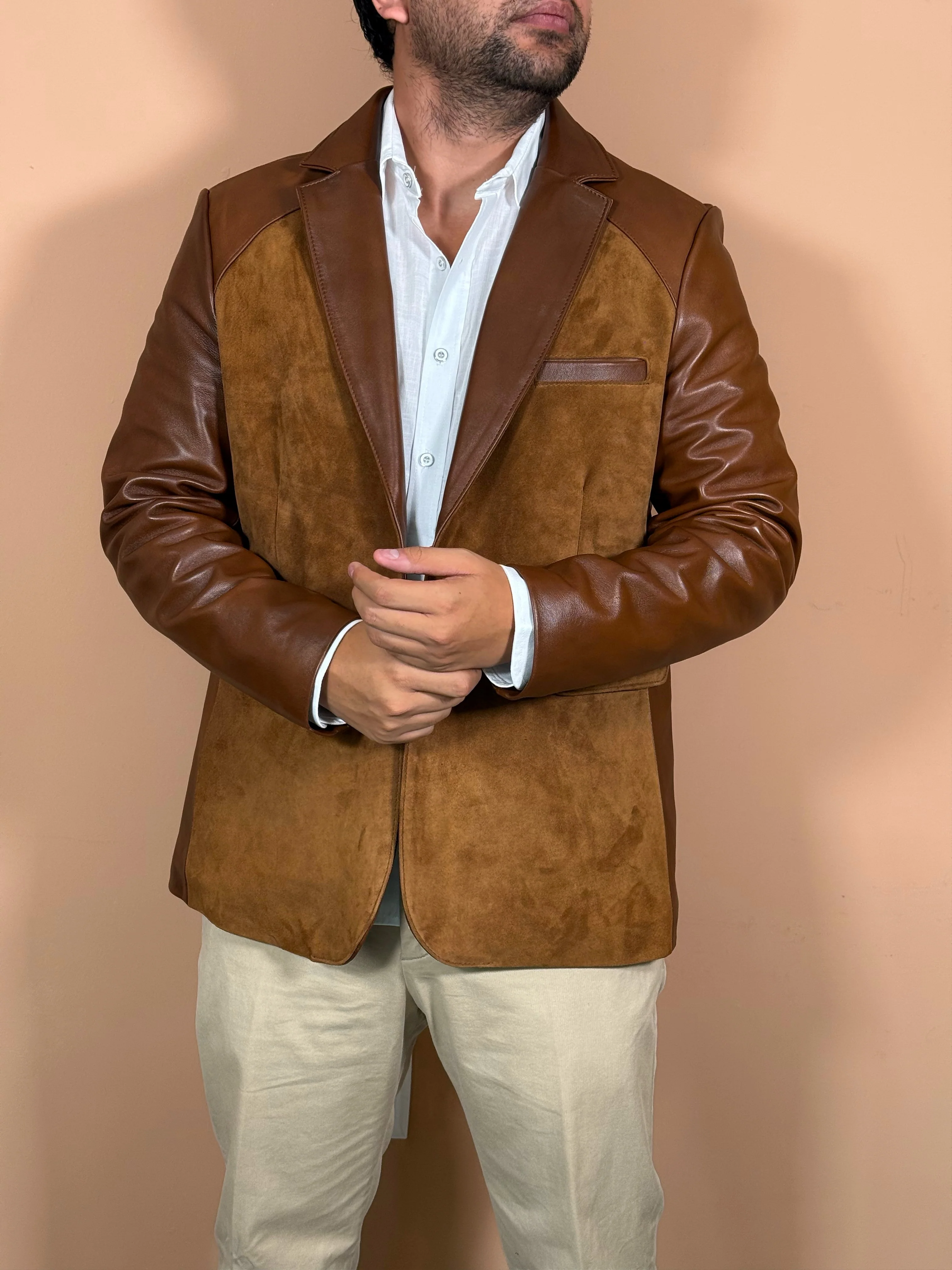 Blazer nobuck caramelo - Image 14