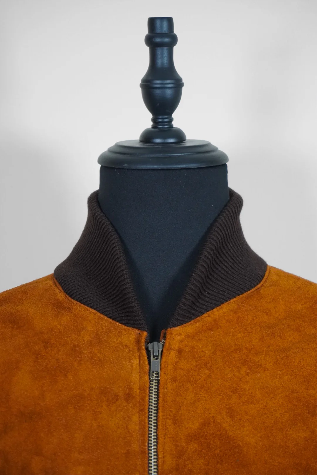 Bomber gamuza camel - Image 3