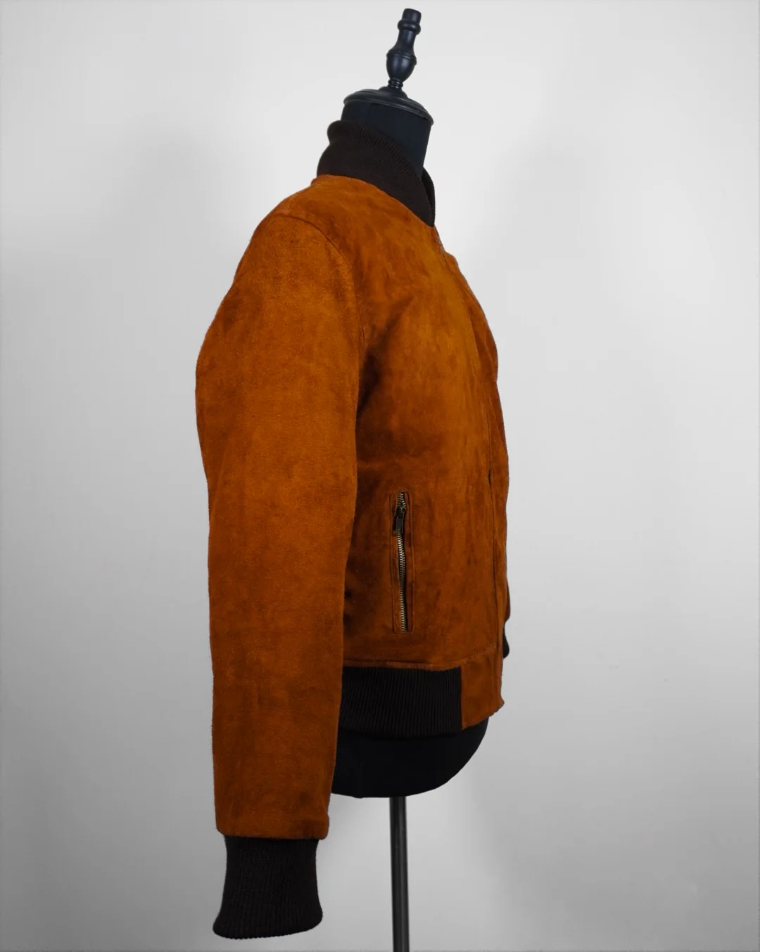 Bomber gamuza camel - Image 5