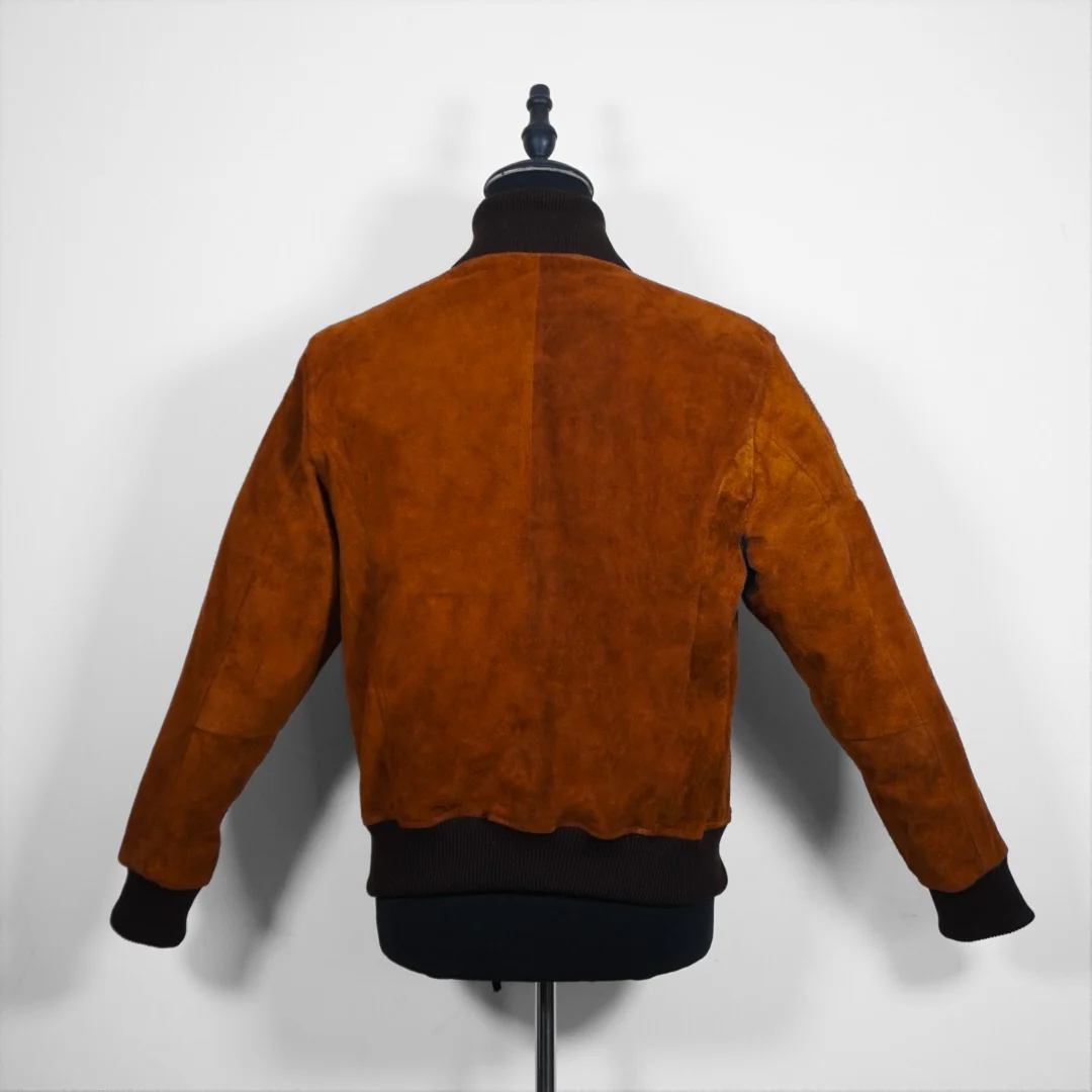 Bomber gamuza camel - Image 6