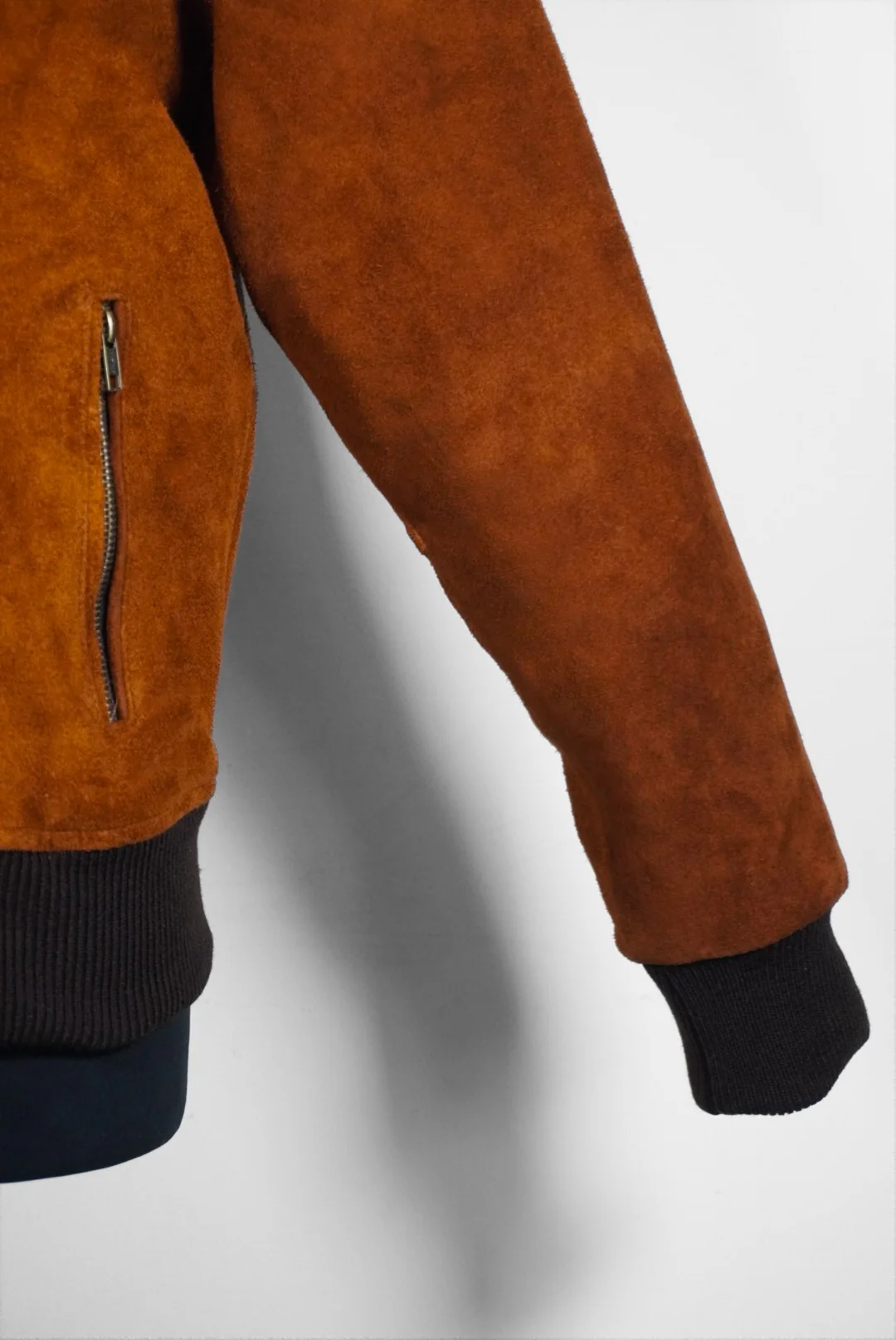 Bomber gamuza camel - Image 9