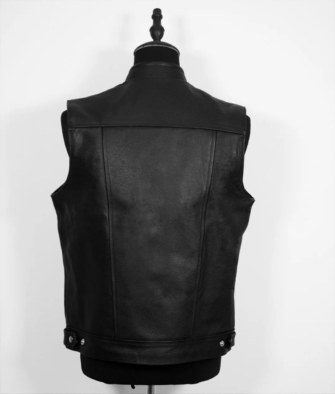 Chaleco Anarchy black liso - Image 5