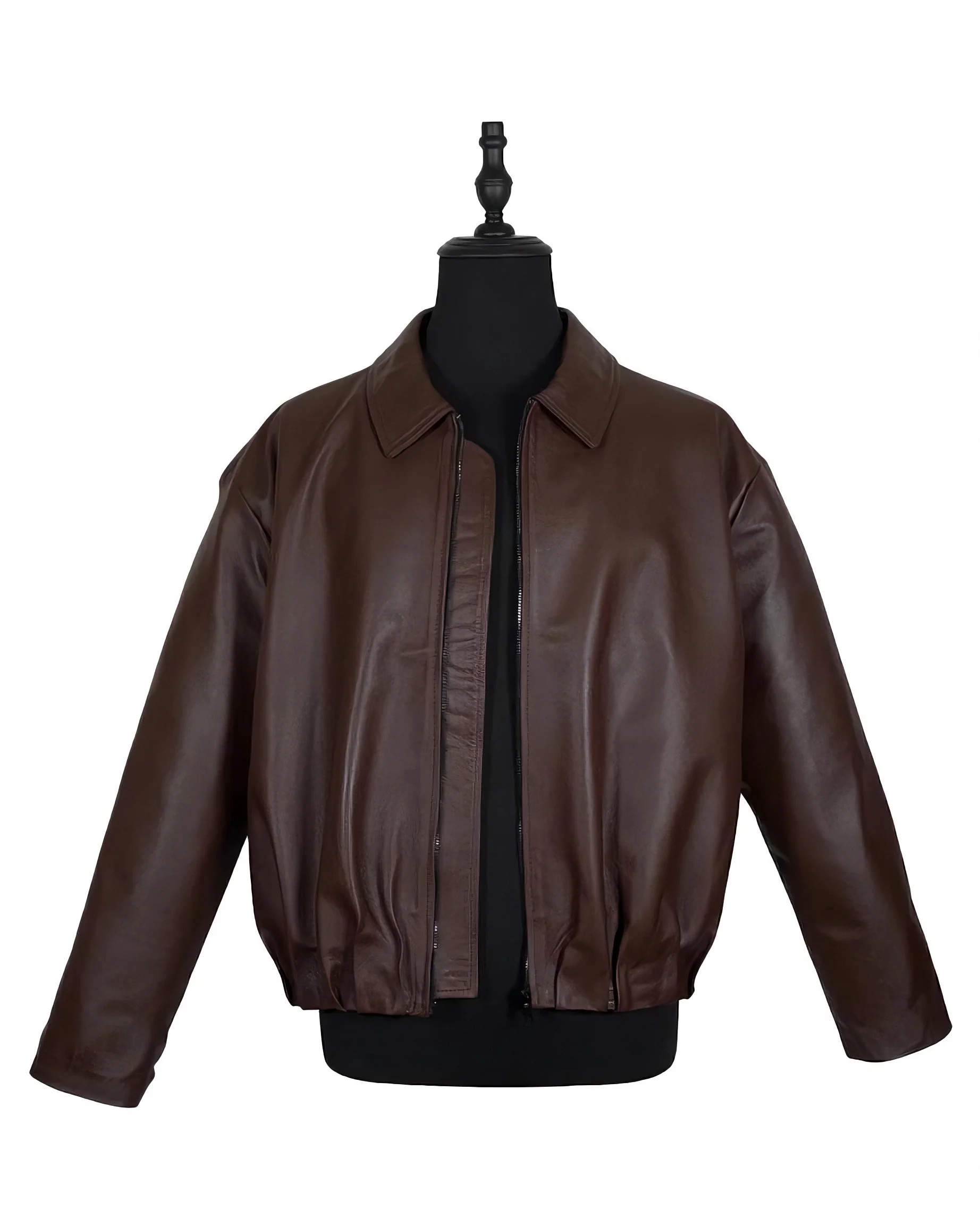 Draped jacket chocolate - Image 2