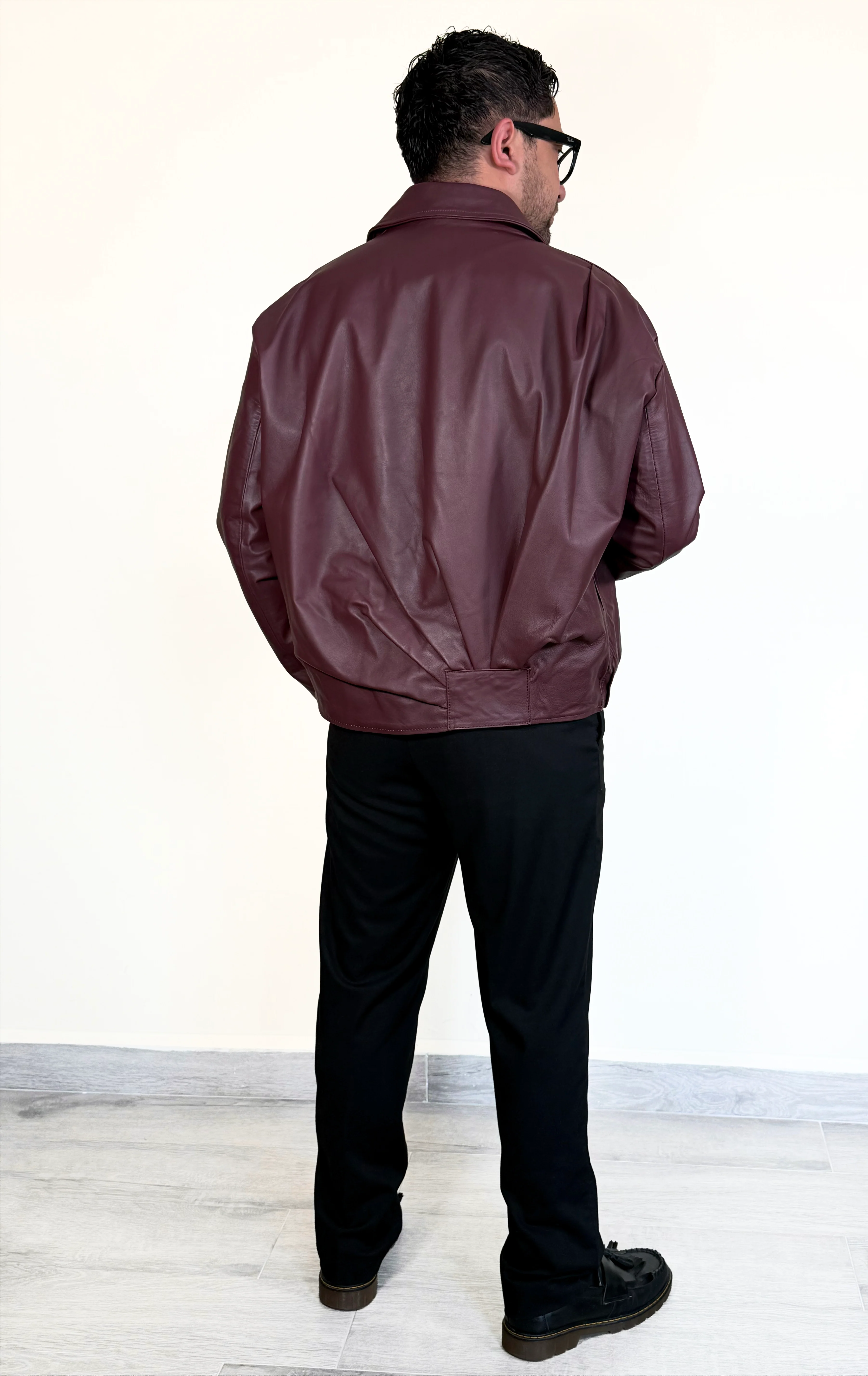 Draped jacket vino - Image 14