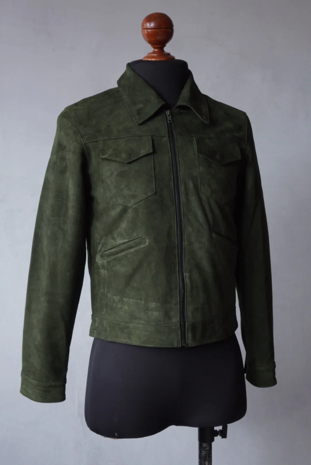 Duma verde militar gamuza - Image 3