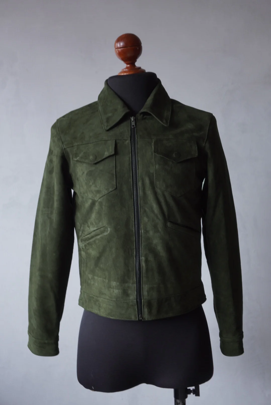 Duma verde militar gamuza - Image 4