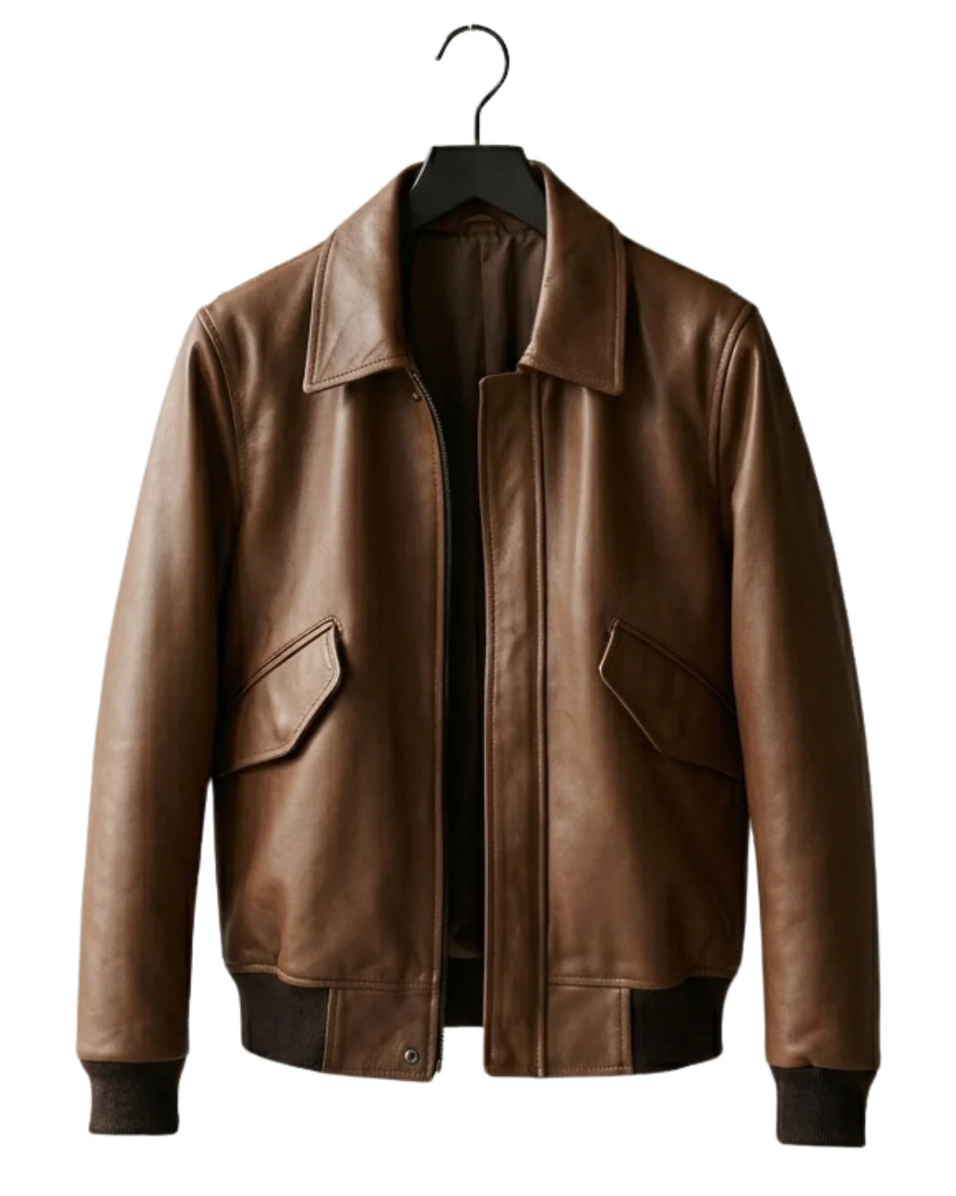 Earhart bomber caramelo