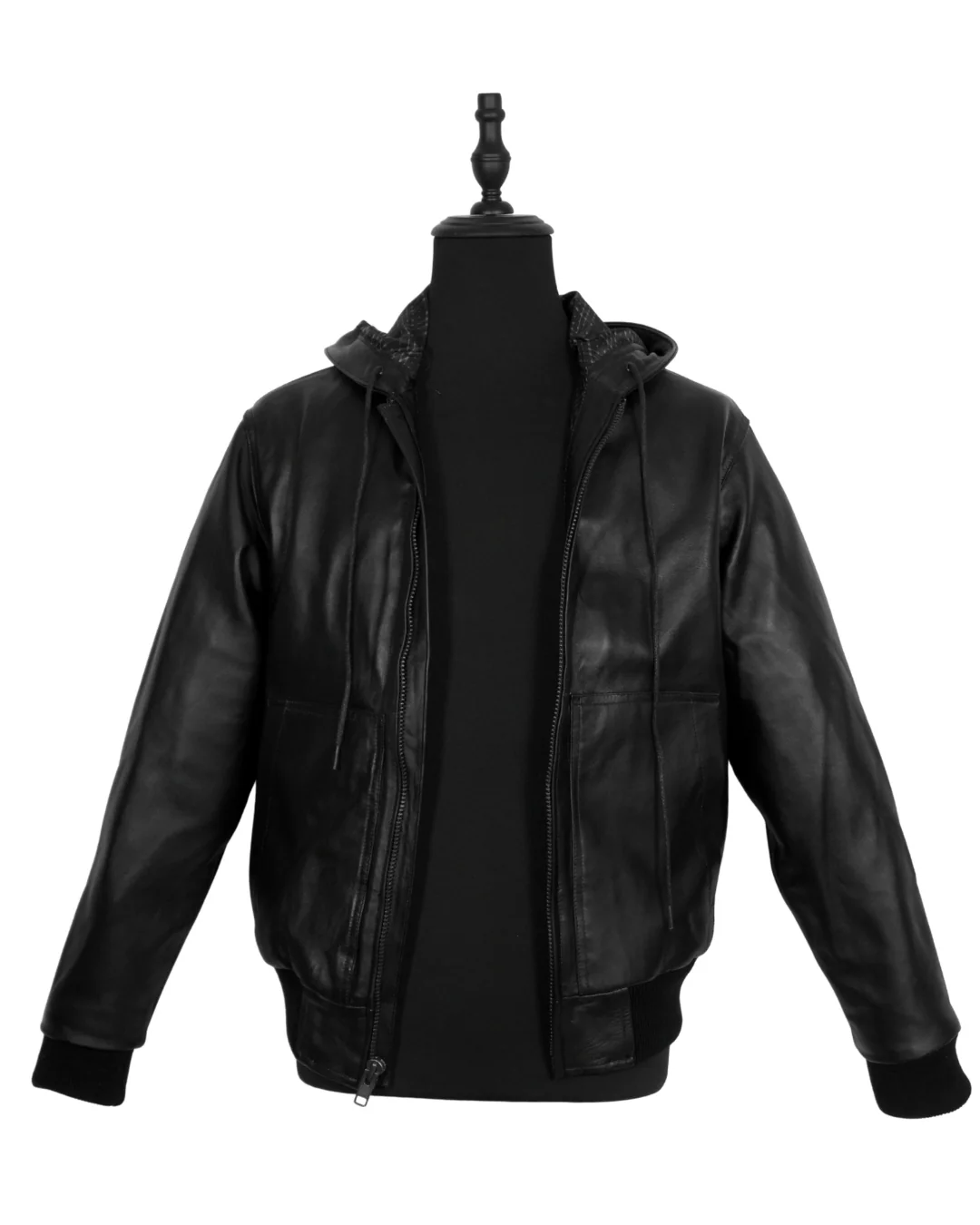 Hoodie darkest black - Image 2