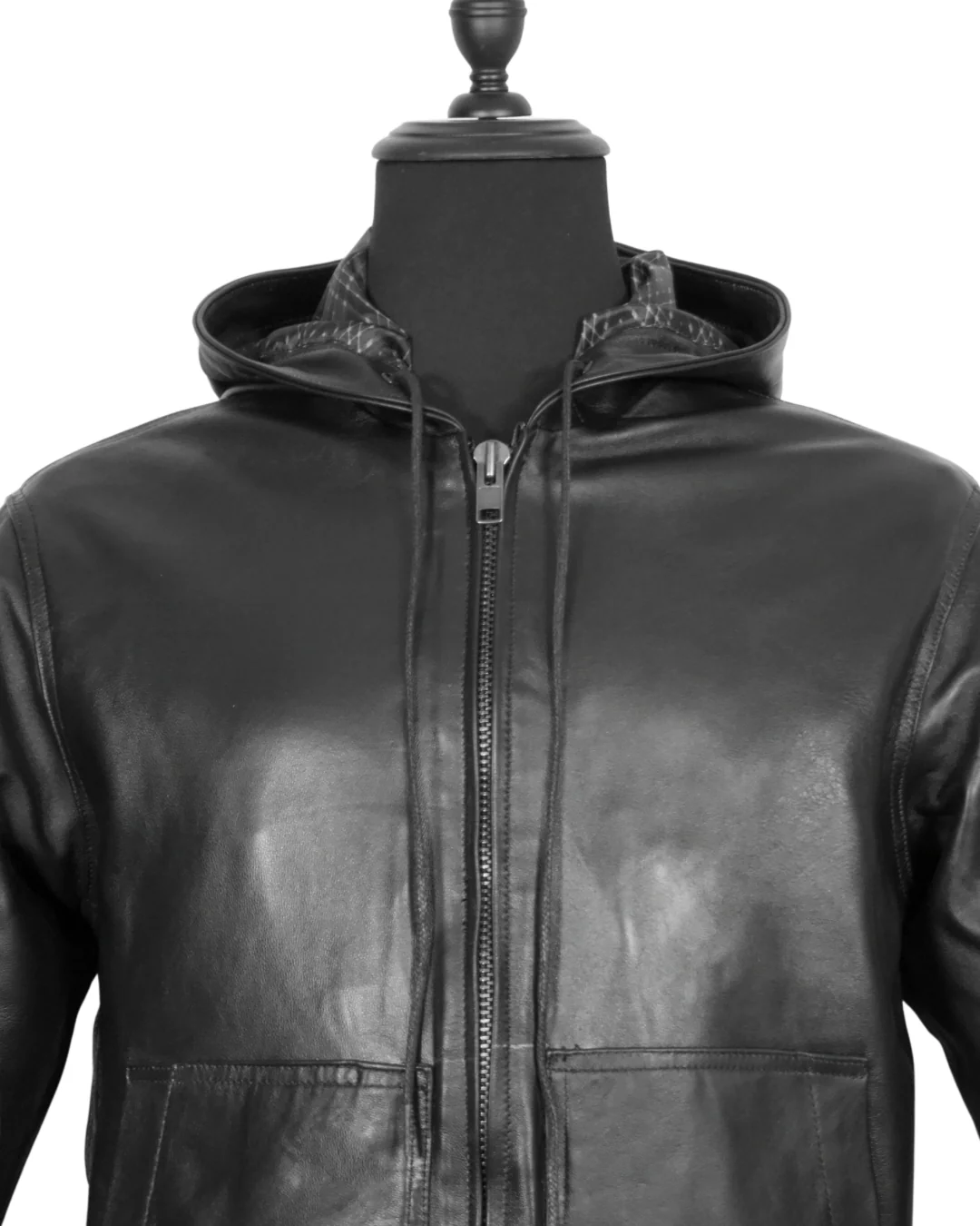 Hoodie darkest black - Image 8