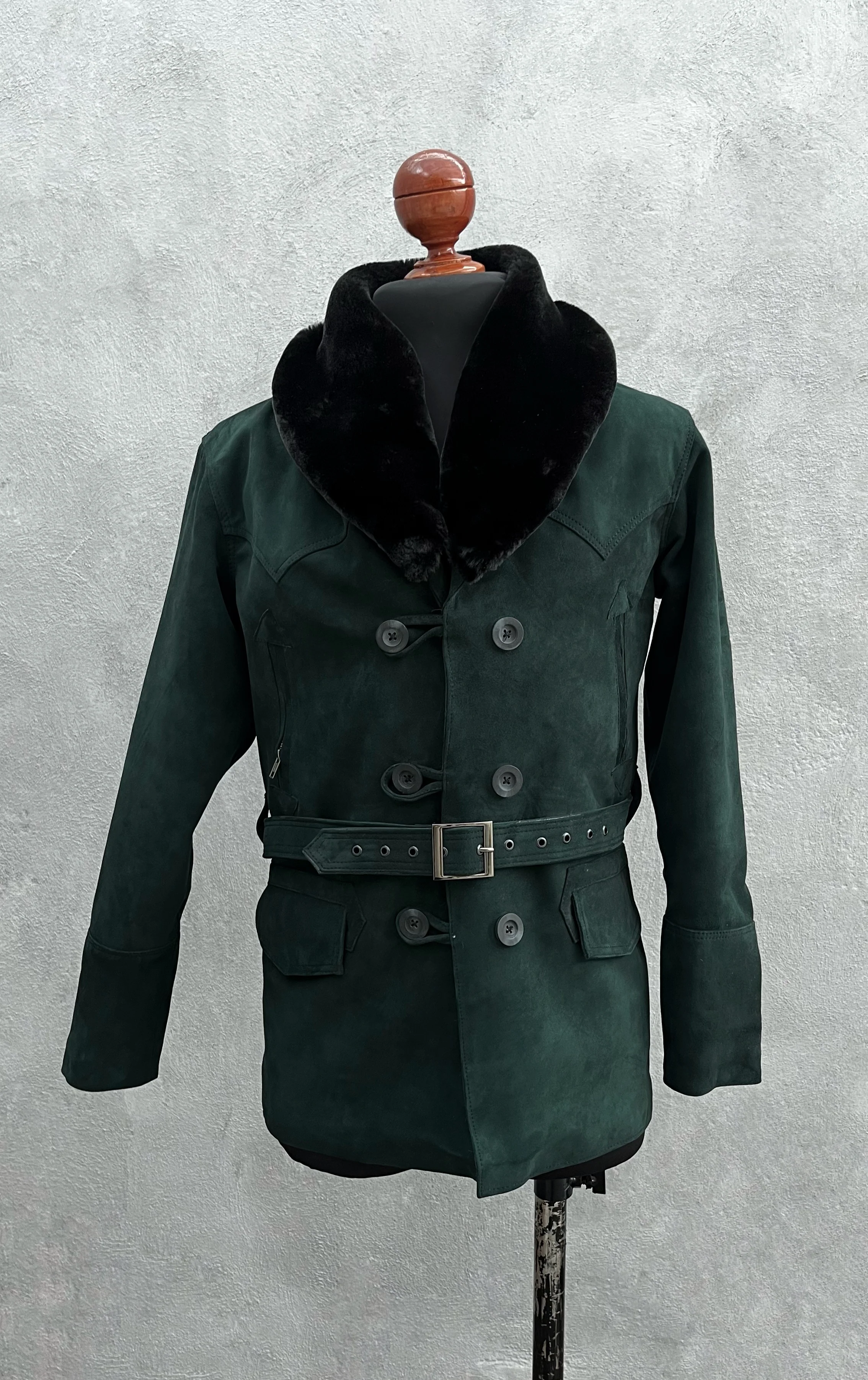 Roosvelt gamuza verde