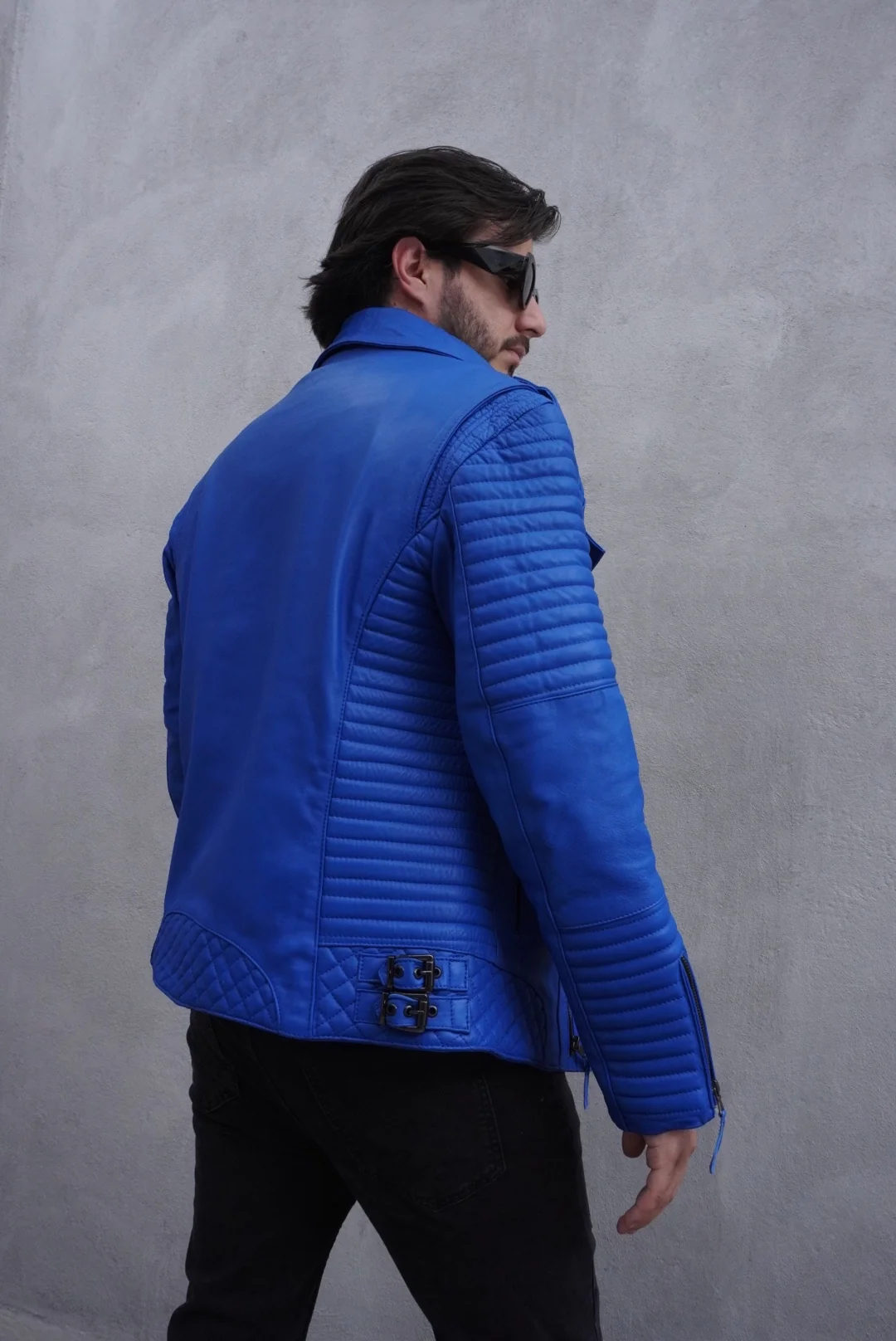 Biker no.10 electric blue - Image 10