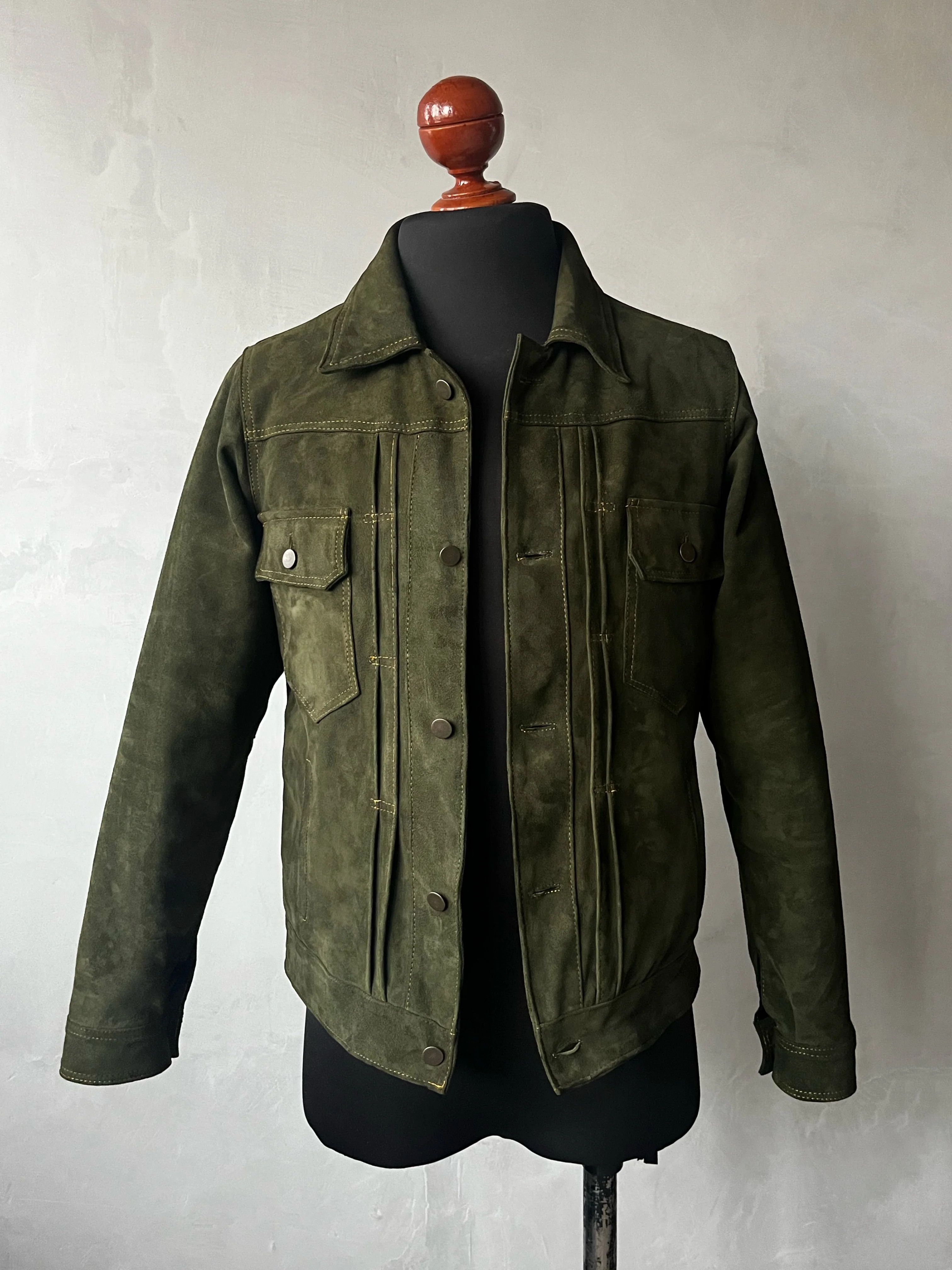 Truker no.2 verde militar gamuza - Image 2