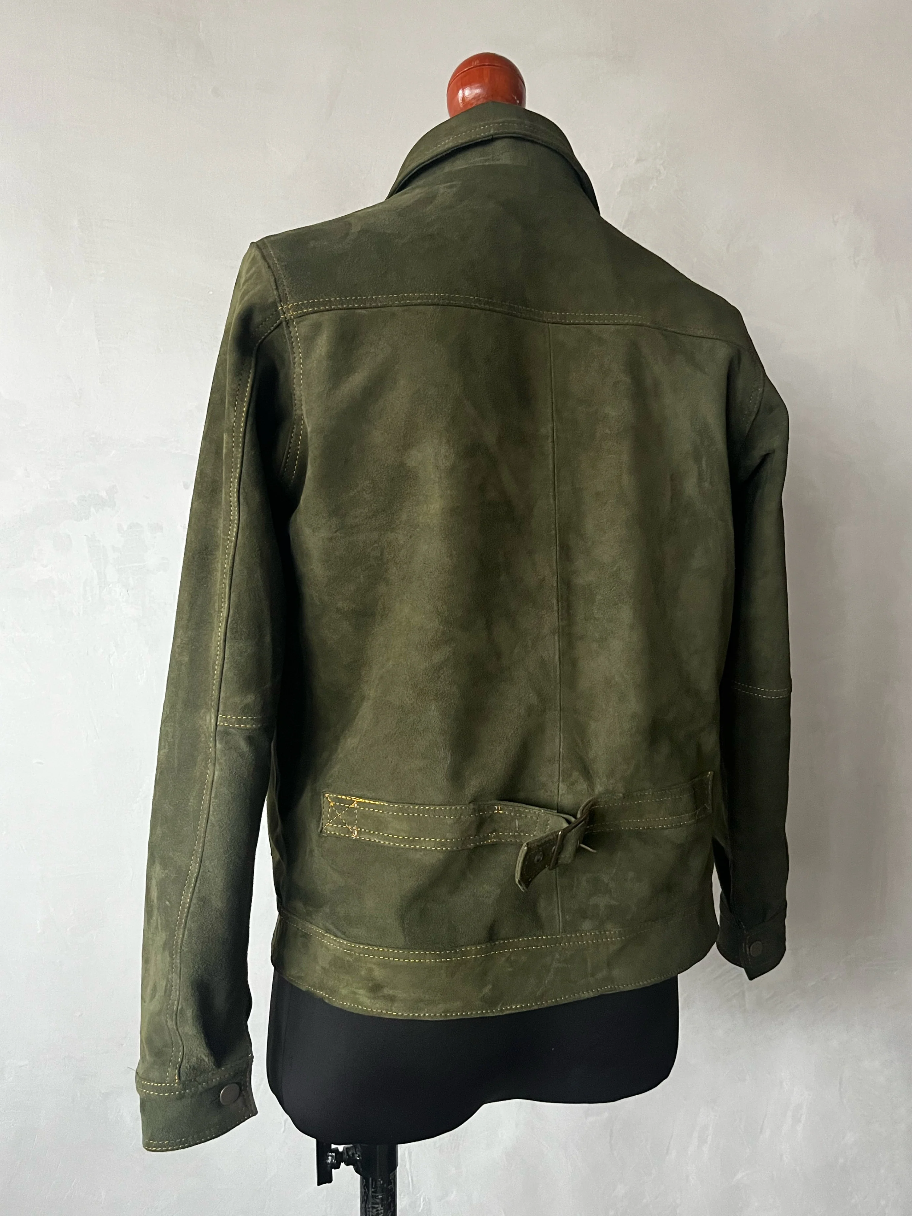 Truker no.2 verde militar gamuza - Image 5